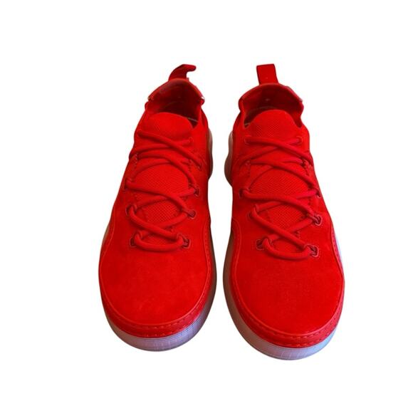 Christian Louboutin Arpoador Red Suede Drawstring Sock Sneakers Men’s EU 43US 10 - Picture 4 of 14